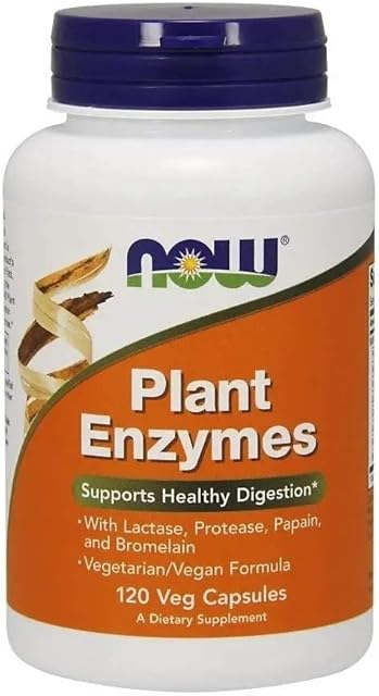 Plant Enzymes Enzimas (120 Vcaps) Now Foods