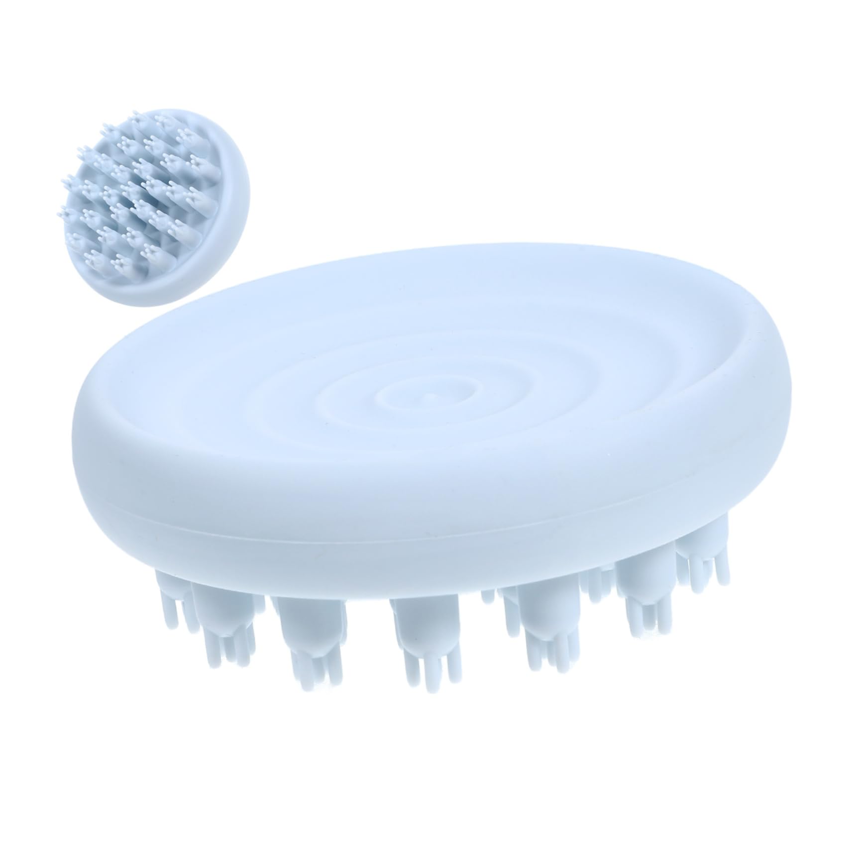 Healvian 5piezas Cepillo Masajeador Para Cabelludo Exfoliador De Escalp Para Limpieza y Masaje Para Tipo De Cabello Hielo