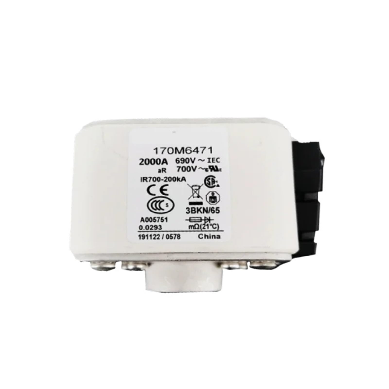 CLBSWYEJK Low voltage fast fuse 170M6471 170M6808 170M6810(170M6810)