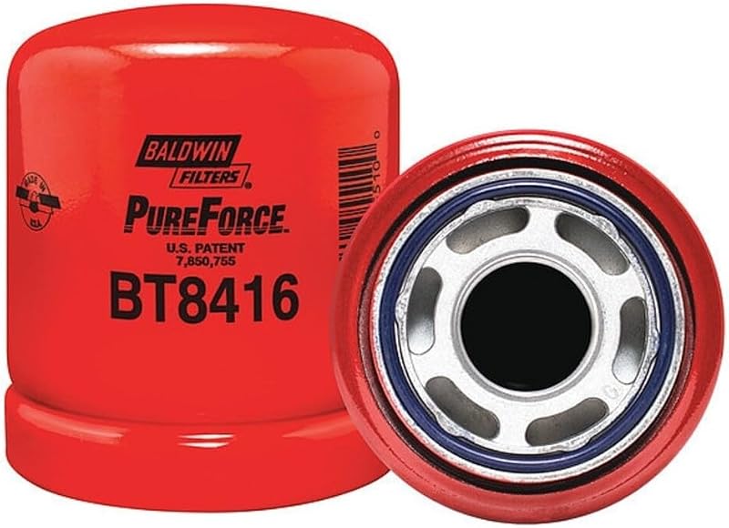Filtro hidráulico Baldwin Filters BT8416 para caminhão, rosca M16 x 1,5 – 1 unidade