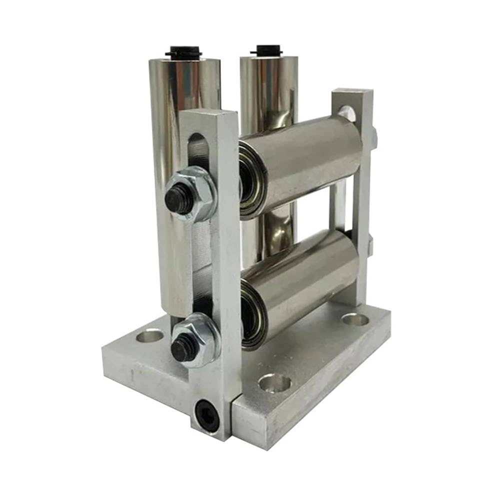 Guía de Alambre de 4 Rodillos, Montaje en Rack, Base 120 x 80 mm