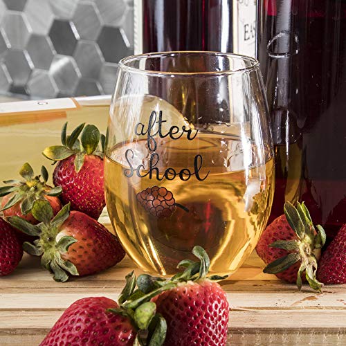 Funny Mugs, Lol Before School, After School Coffee Mug And Stemless Wine Glass Set - Gift For Teachers And Professors - 11 Oz Coffee Mug - 15 Oz Wine Glass #TOP3
