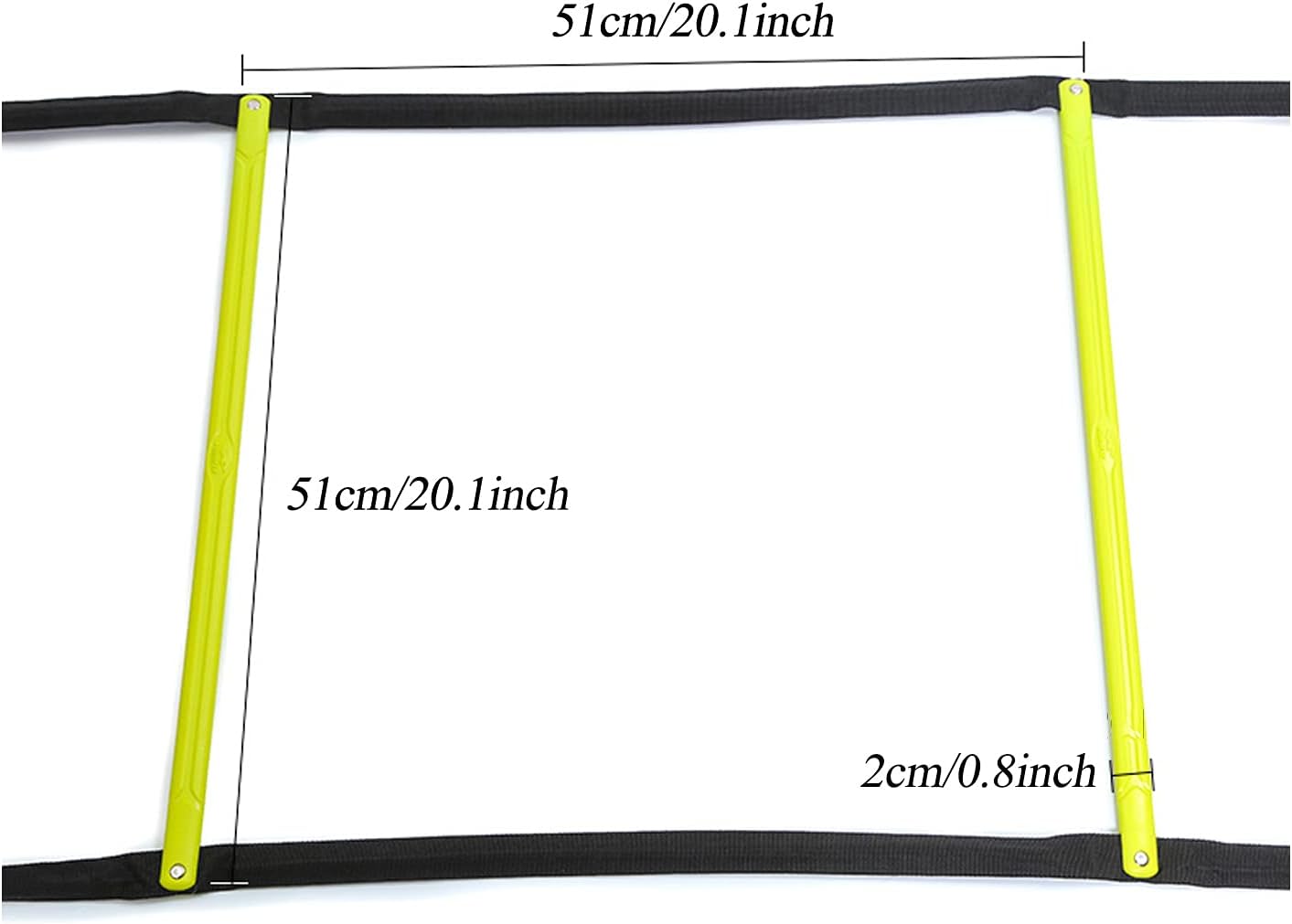 Agility Ladder Fixed Agility Ladder, Agility Speed Training Ladder, Sports Fitness Training Set, for Kids Adults Football Speed Training