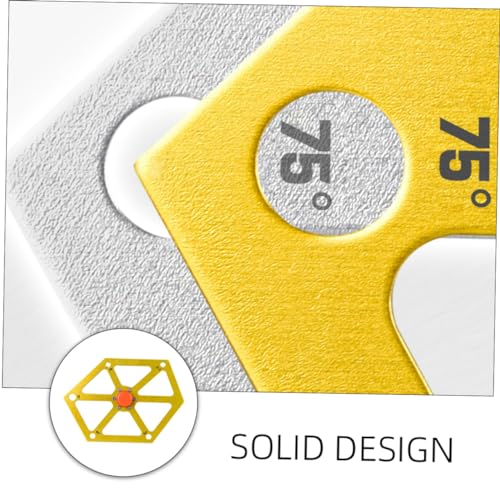 Règle hexagonale chercheur d'angle multi-spécifications pour travail du bois - 7