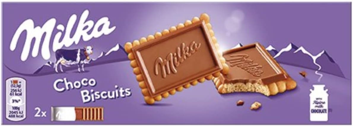 MilkaChoco biscuits