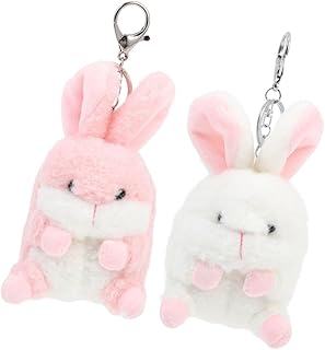 Llavero De Conejo De Uds Colores y Llaveros Estéticos Ideales Para Mochila Colgantes Adorables Para Mujeres y Niñas