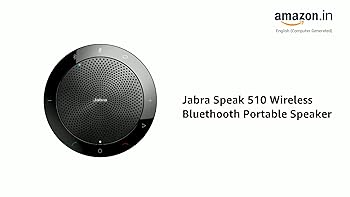 スピーカー・ウーファー jabra speak 510 Jabra Speak 510 Wireless Bluethooth Portable Speaker (Black