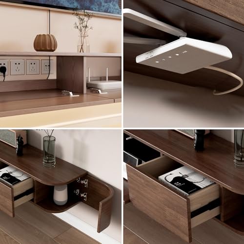Luxury Modern TV Entertainment Wall