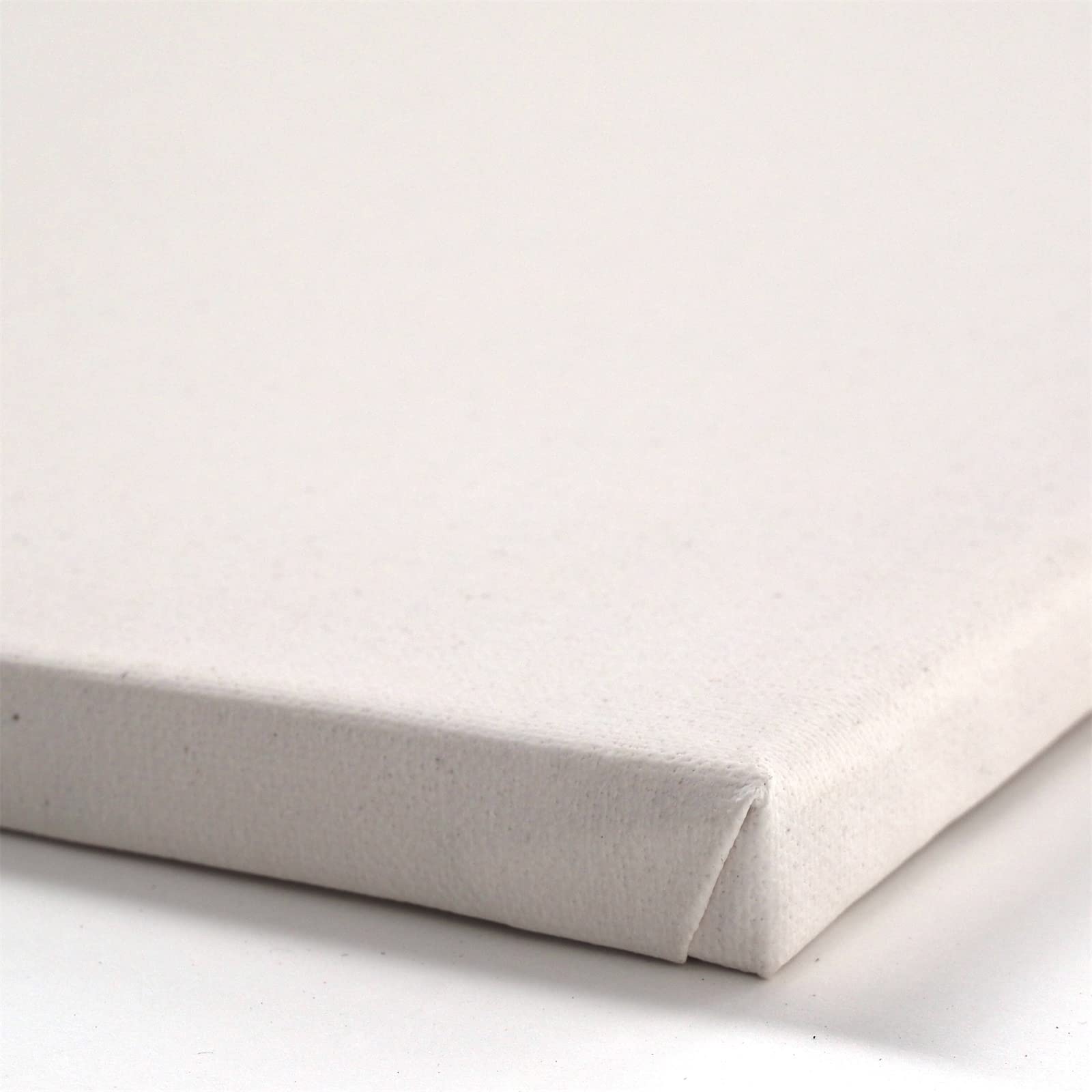 2 TOILES A PEINDRE B.K. BASIC | 50x150 cm, 100% coton, apprêt à peindre de qualité | châssis tendu prêt à peindre