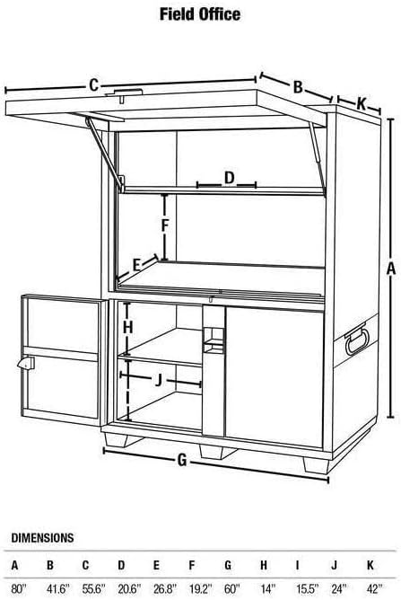 Greenlee - Box, Field Office (8060Dlx), Storage (8060DLX)