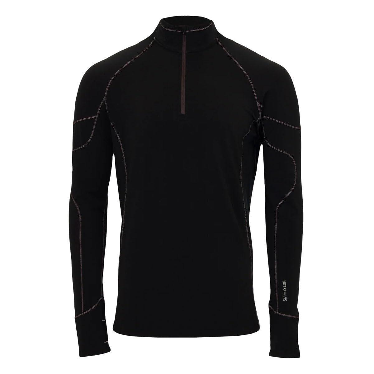 Hot Chillys Men's Micro-Elite XT Zip-T Heavyweight Active Fit Base Layer