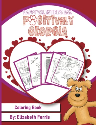 Happy Valentine's Day! Positively Georgia: Coloring Book