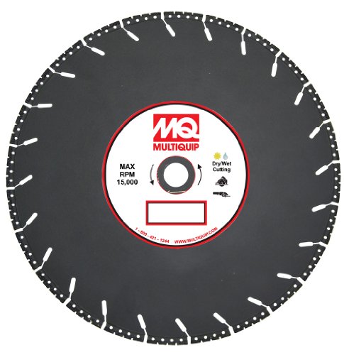Amazing 🔥 Multiquip 16HSE Premium Everything Diamond Blade, 16-Inch x 0.125-Inch
