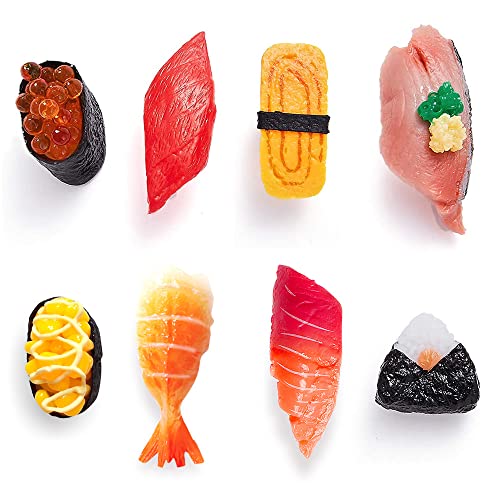 Imanes Decorativos de Sushi para Refrigerador, Hecho a Mano