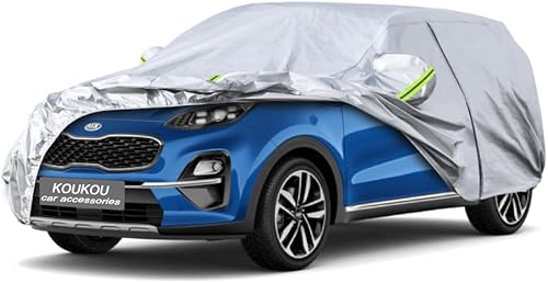 Koukou Funda de automóvil para SUV, ajuste personalizado, Kia Sportage de 1994 a 2022, impermeable para todo tipo de clima para automóviles,