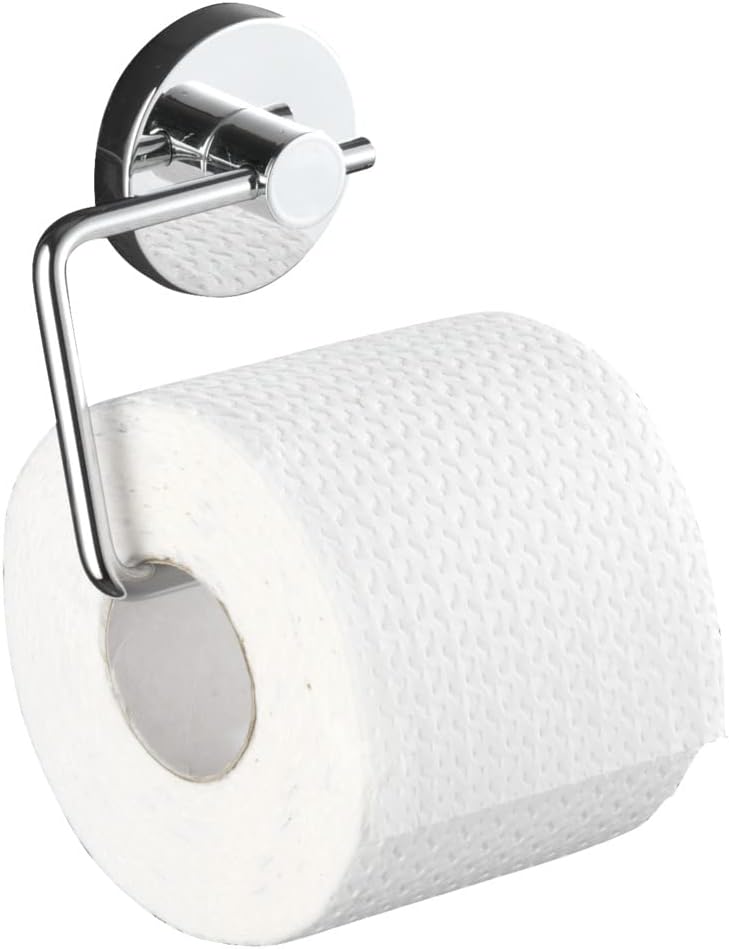 20899100 Vacuum-Loc® toilet-paper holder - fixing without drilling, Steel, 13.5 x 17.5 x 16 cm, Chrome