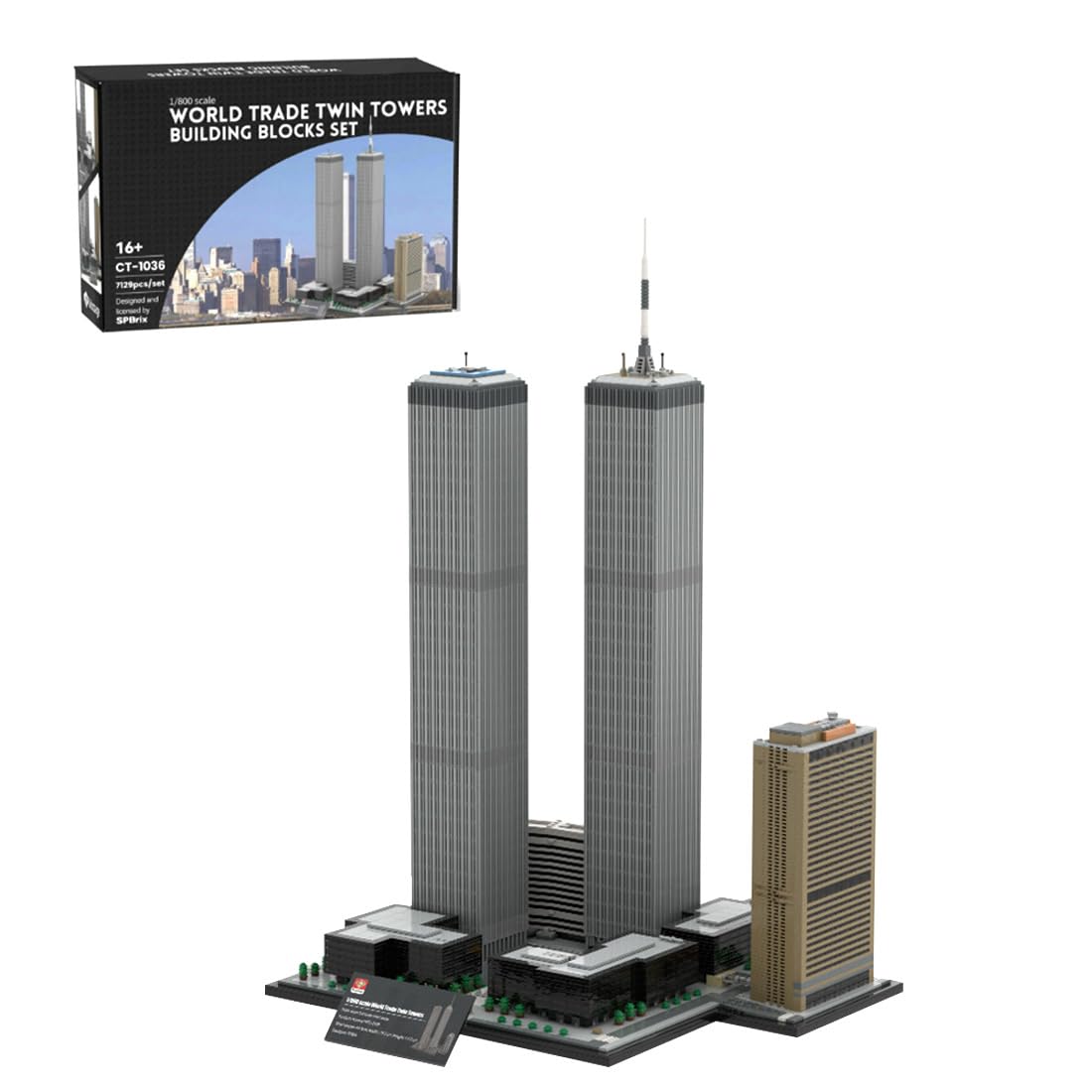 Amazon.com: XMBRICDIYY MOC-177998 World Trade Center Building