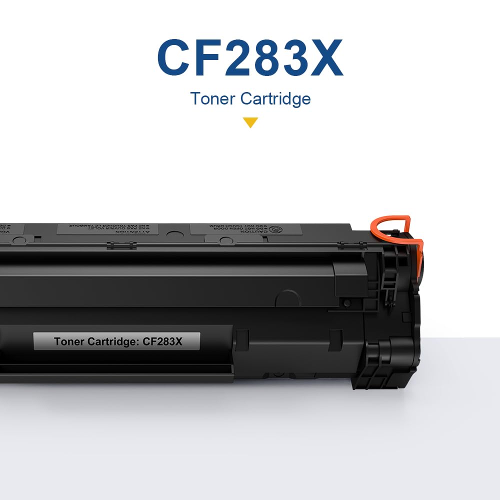 SMARTOMI CF283X 83X Cartucce di Toner Compatibili per HP 83A 83X CF283X CF283A per HP LaserJet Pro M201dw M201n MFP M225dn M225dw M125a M125rnw M125nw M127fn M127fp M127fs M127fw (Nero, 2-Pack)