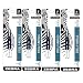 Zebra F-Series Ballpoint Stainless Steel Pen Refill, Fine Point, 0.7mm, Blue Ink, 2-Count (4 PACK)