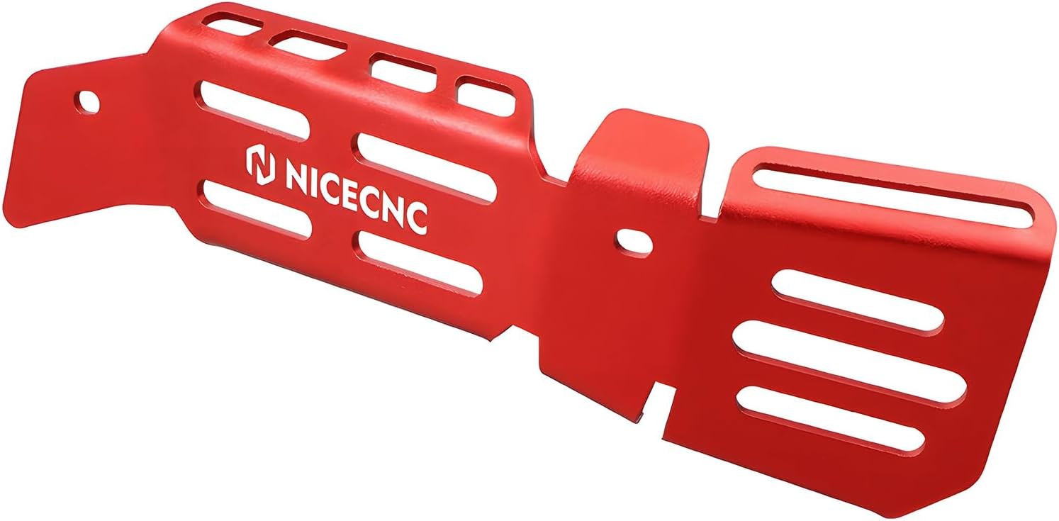 NICECNC Motorcycle Escape Pipe Guard Cover Shield Heat Compatible with Honda XR650L 1993 1994 1995 1996 1997 1998 1999-2024,Aluminum
