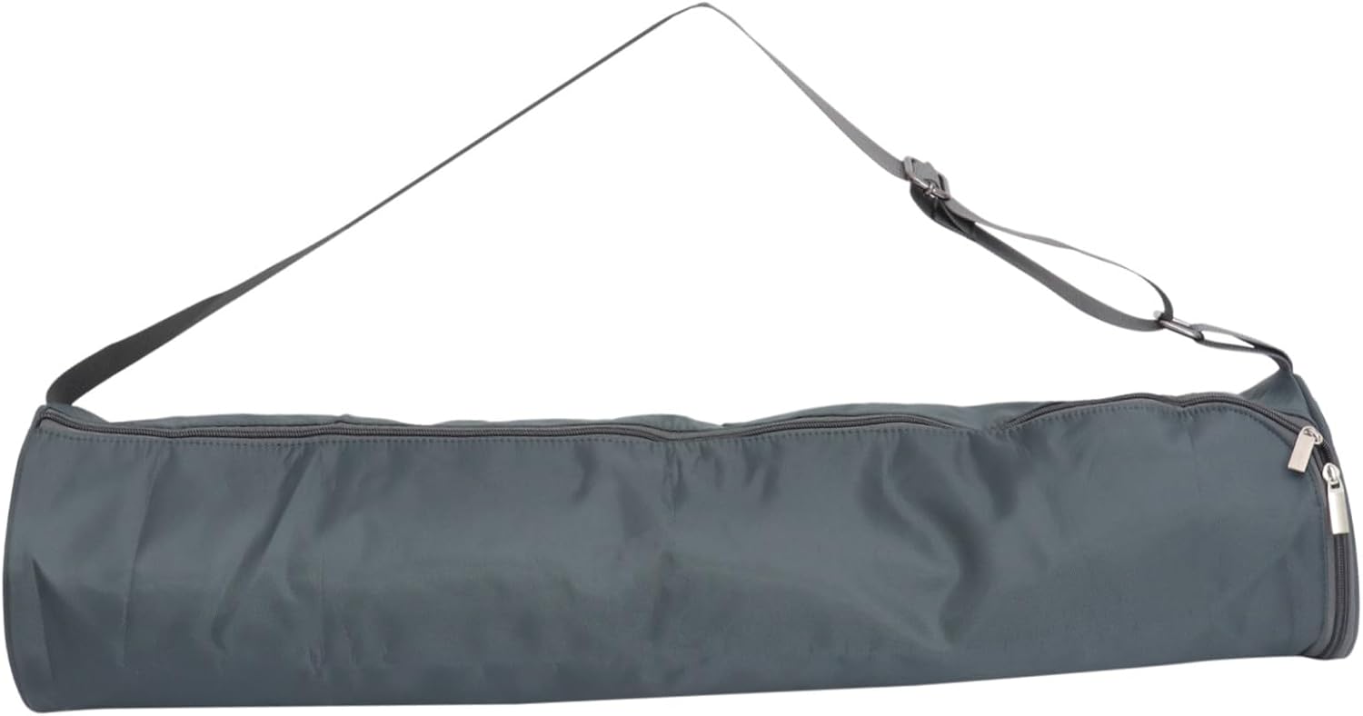 Oxford Yoga Mat Storage Bag with Adjustable Shoulder Strap Ventilation Eyelets for Drying Large Capacity with Pockets for Keys and Phone Suitable for Women and Men Fitness Sessions