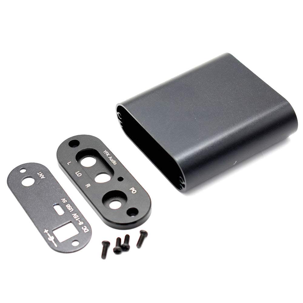 ModuleFly Black Aluminum Case for CSR8675 Bluetooth 5.0 Receiver PCM5102A APTX HD I2S 24BIT DAC deco