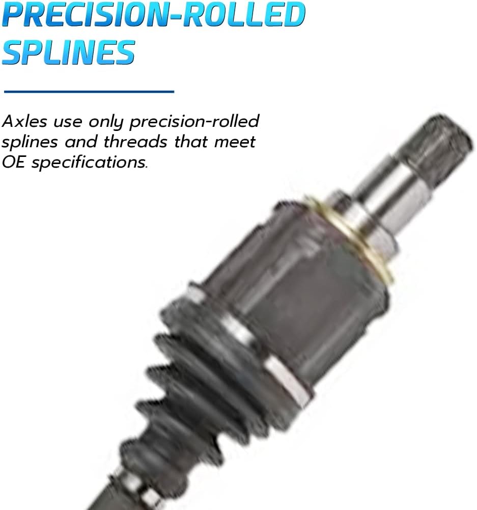 Front Left Driver Side CV Axle Half-shaft Assembly for 2006-2012 Toyota RAV4 2WD 4 Cyl. Models