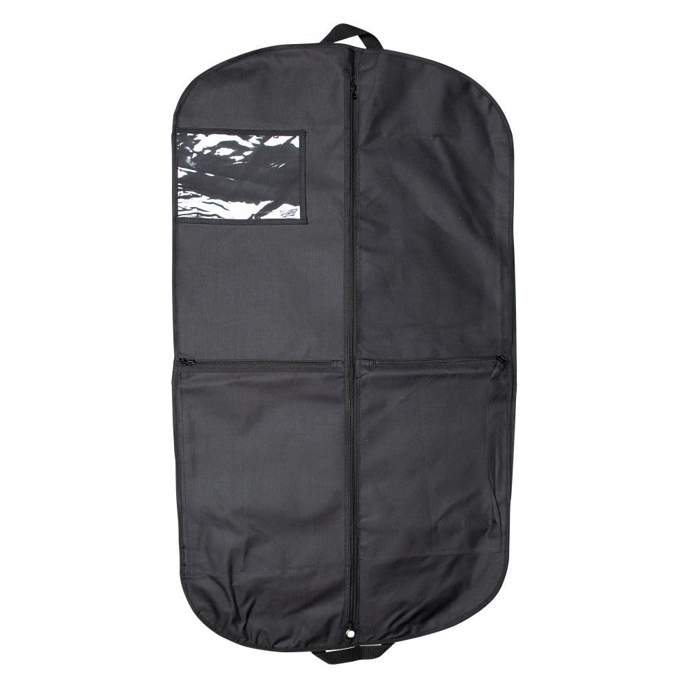 The Scotland Kilt Company Scottish Black Travel Safety Rain Protector Kilt Outfit Carrier - Waterproof, Durable Sturdy Lightweight Foldable Travel Bag