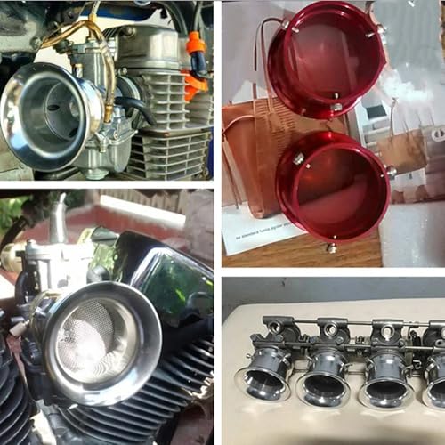 Cuerno carburador 63mm optimiza flujo de aire en motores de carreras 3