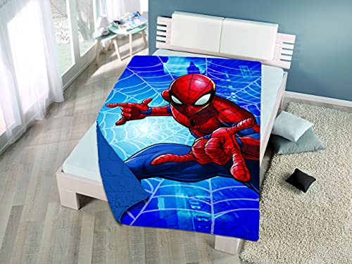 Edredon Duvet NORDICO 260 GR NIÑO Spiderman, Minnie, Mickey, Avengers 180*260CM (Spiderman) Cover