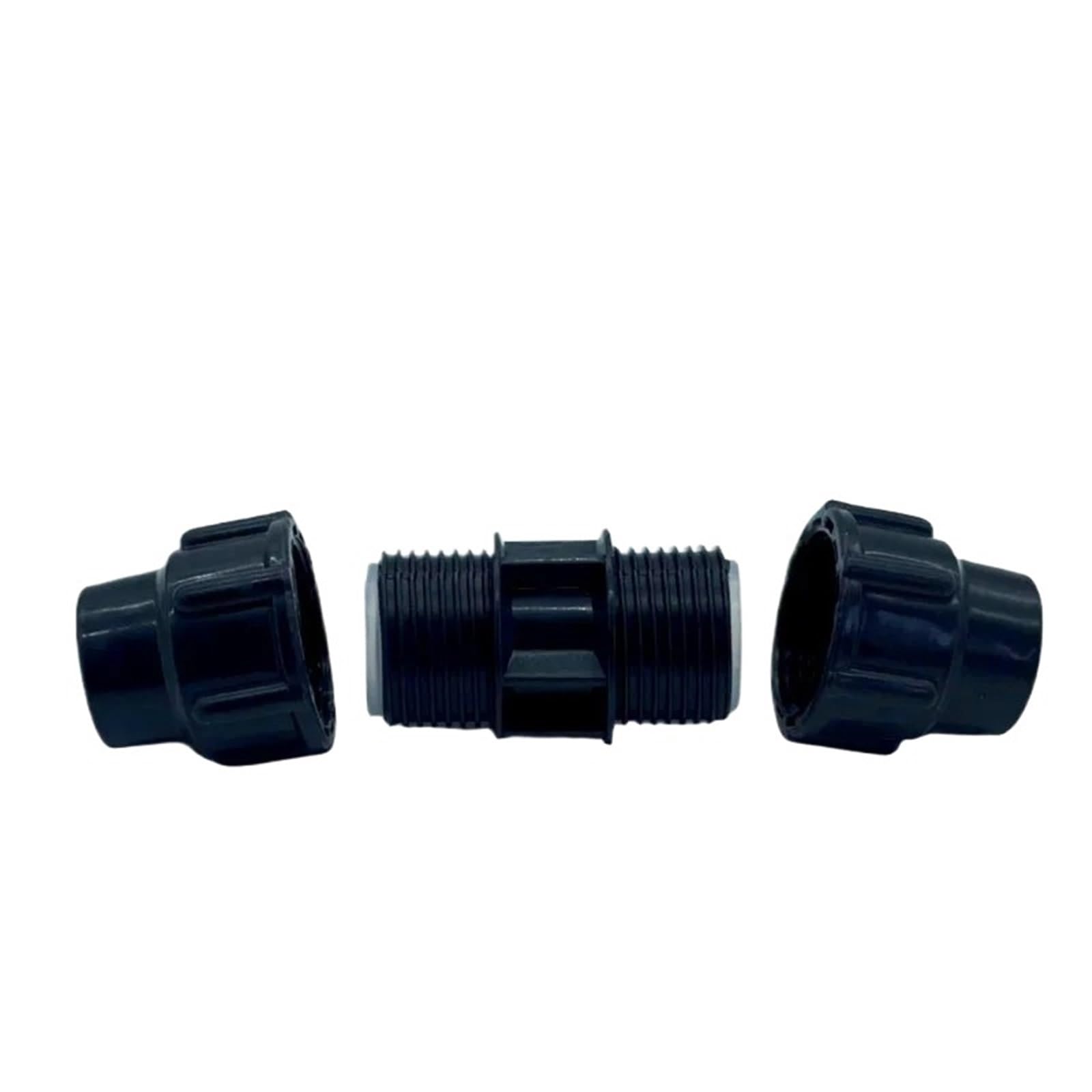 1 unidad de racores de tubería de PE, racores de unión rápida for grifo, conexión directa a tubería, 20/25/32/40/50/63 mm, for riego de agua potable.(Blue,63mm)