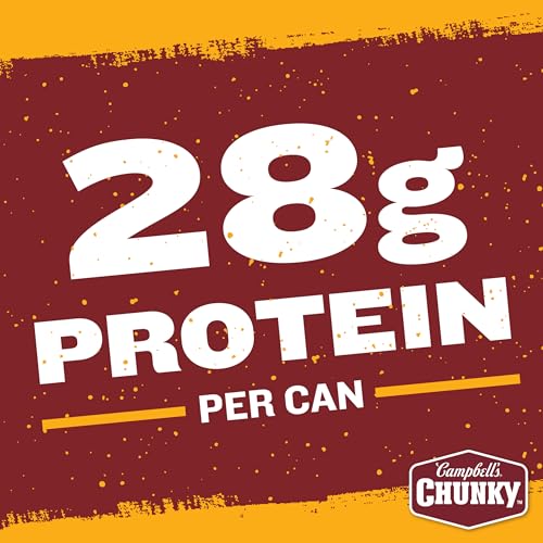 Image of Campbell's Chunky Hot and Spicy Chili With Beans, 16.5 oz Can (Pack of 12)