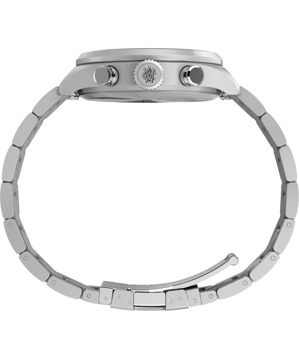 Timex Herren Multi Zifferblatt Quarz Armbanduhr Waterbury Ace Fly-Back