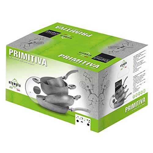 Olympia Set Primitive : batterie de cuisine en aluminium de haute épaisseur et durabilité