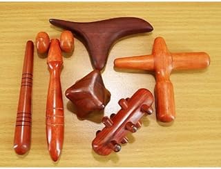 Set 6 pcs. Reflexology Thai Massage Therapy Full Body Foot Massage Stick Tool