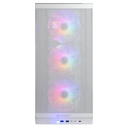 Image of CyberPowerPC Gamer Xtreme Gaming PC Intel Core Ultra 7 265F 2.4GHz, GeForce RTX 5060 Ti 8GB, 32GB DDR5, 2TB PCIe 4.0 SSD, WiFi Ready & Windows 11 Home (GXiVR8400A25)