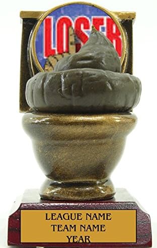 Last Place Toilet Bowl Loser Trophy