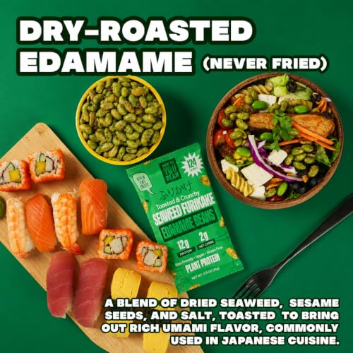 Where You Bean Edamame Beans Snack - Dry Roasted Edamame (Seaweed Furikake) - image 9