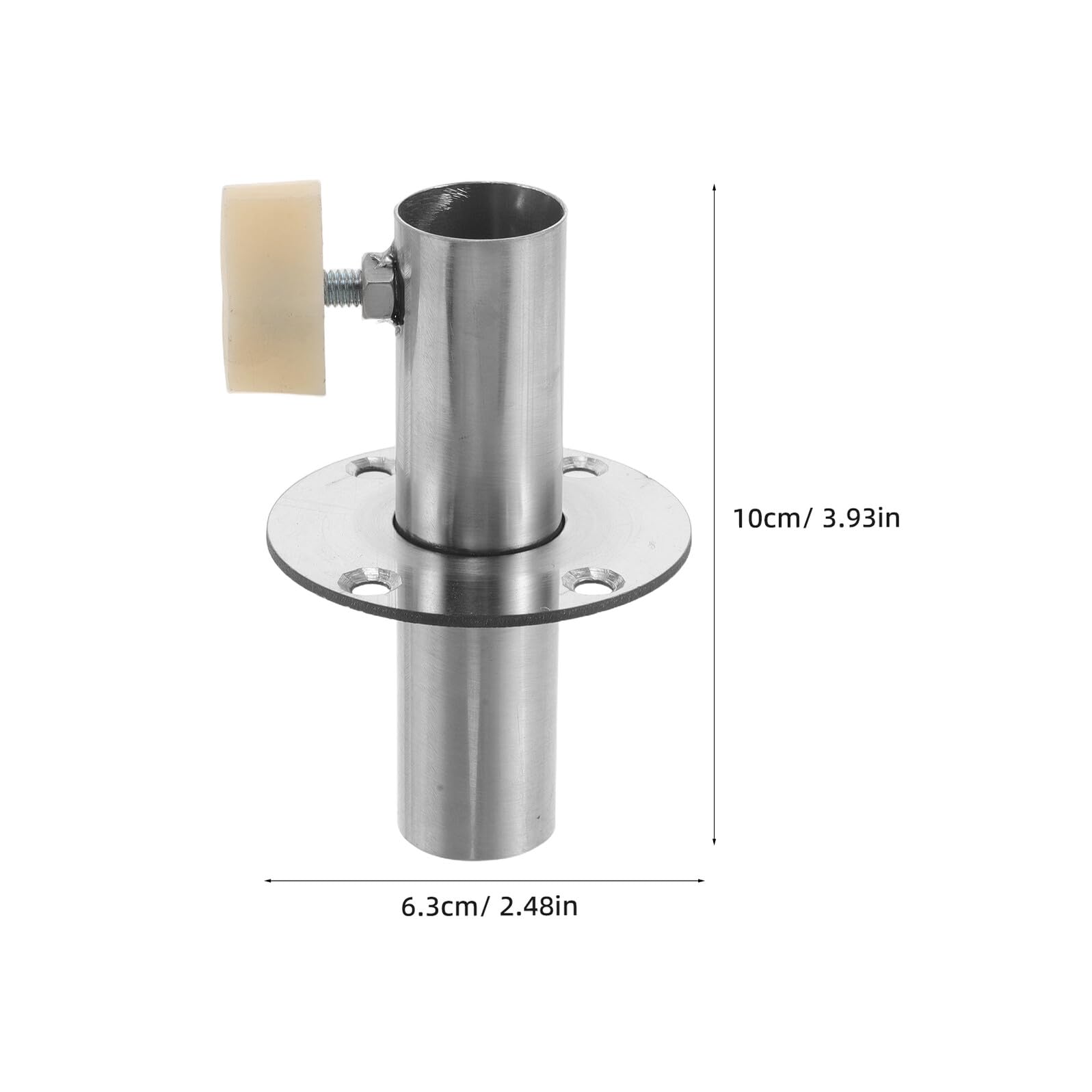 Socle en Acier Inoxydable pour Mannequin Buste Demi-Corps, Stabilisateur Robuste Assemblage Facile et Design Détachable, pour Boutique de Vêtements Style Aléatoire