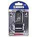 BRINKS - 40mm Laminated Steel Weather Resistant Padlock with 2” Shackle - Vinyl Wrapped and Chrome Plated with Hardened Steel Shackle, 172-42051, Black