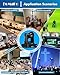 FoMaKo 4K 60FPS NDI PTZ Camera, 20x Optical Zoom, AI Auto-Tracking Gen 3, 3G-SDI LAN USB PoE HDMI PTZ Camera NDI 4K60 for Church Worship Live Services Live Studio(NDI 6 and NDI | HX3) 4KP60 K800N