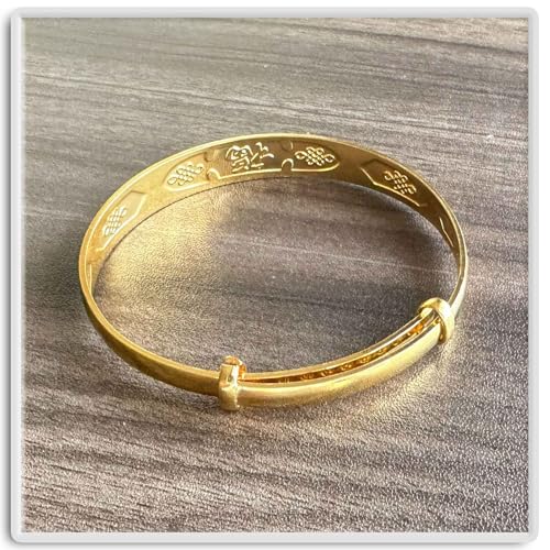 Xusamss Fashion 18K Gold Plated Phoenix Pattern Cuff Bracelet4