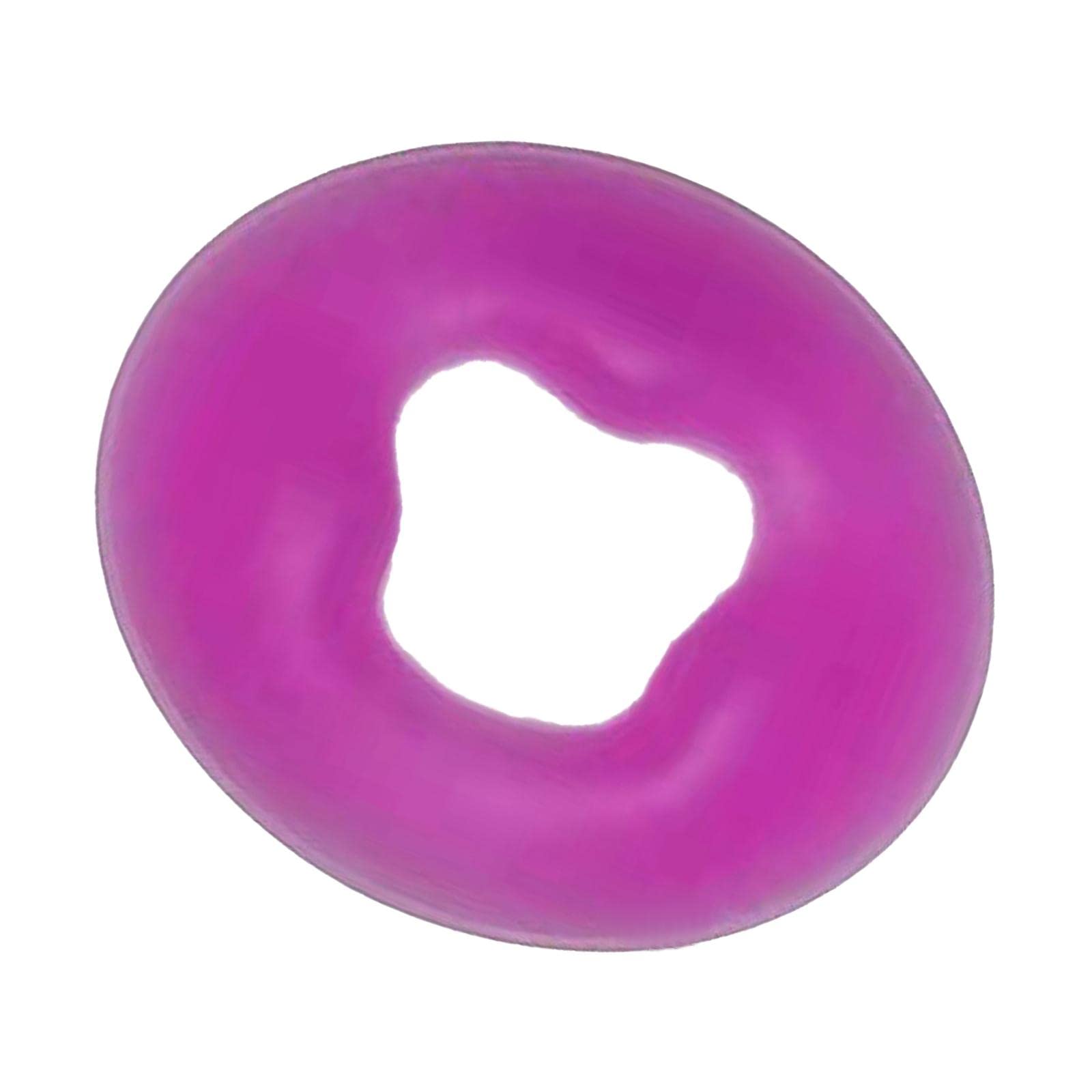 Milageto Suave Masaje Cara Almohada, Silicona Cabeza Cuna Cojín Facial para Masaje, Almohada de Masaje, Viajes, Mujeres, púrpura