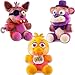 Five Nights at Freddy's Plush Toy Set - 3 Pack Bundle with 7