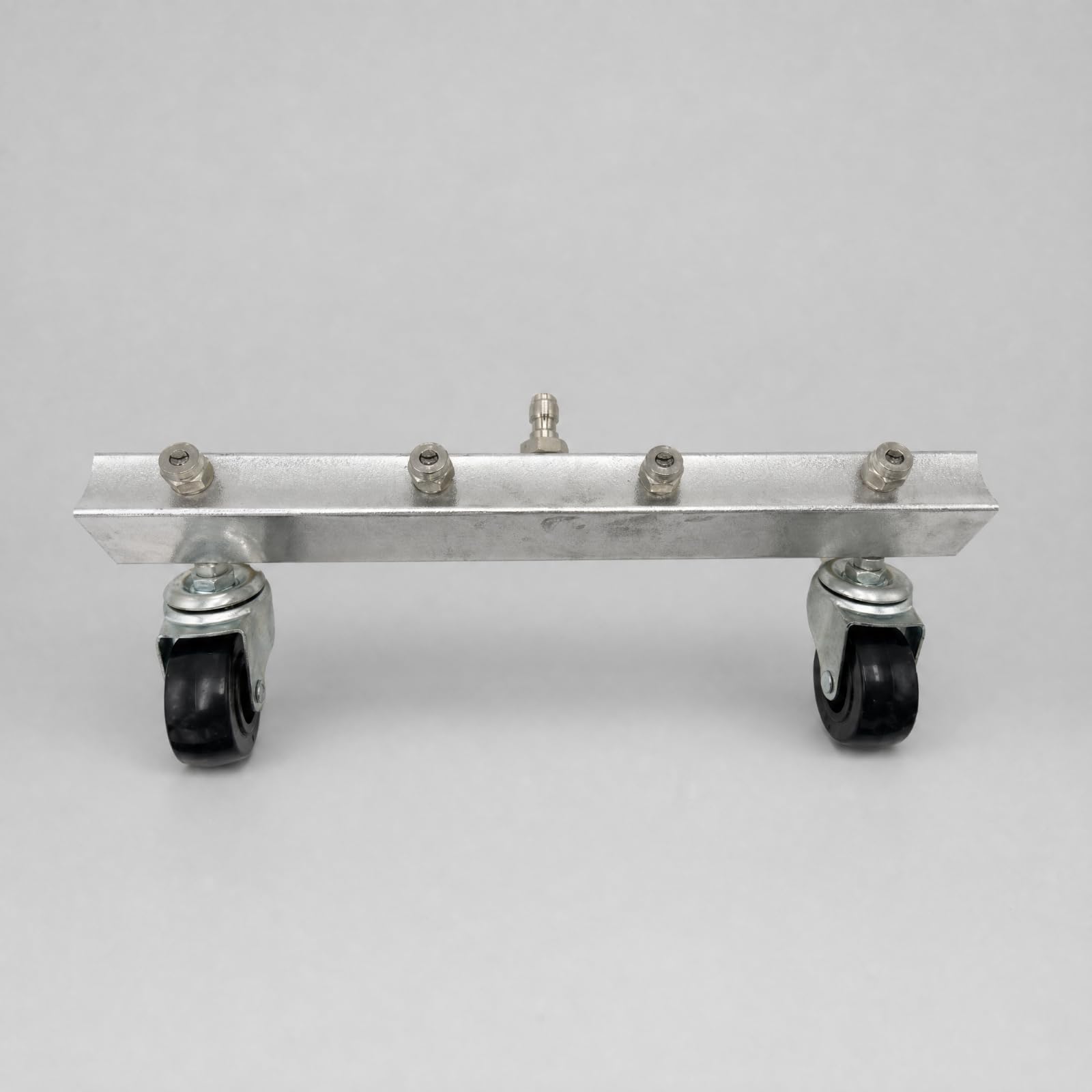 Qianly Spruzzatrice in Acciaio Inox con Ruote Alta Pressione Mobile per Stre, Percorsi Pedonali