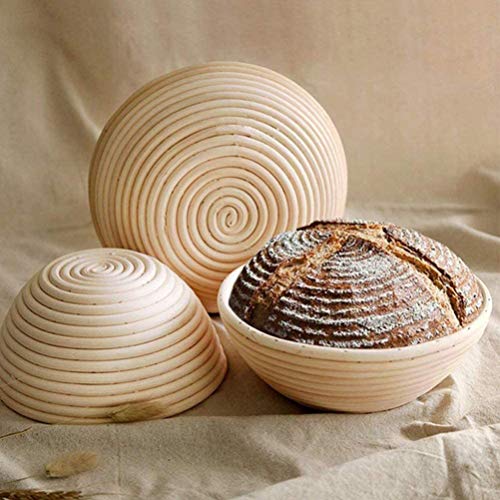 Cabilock Kit de Cesta para Pão, com Forro de Pano