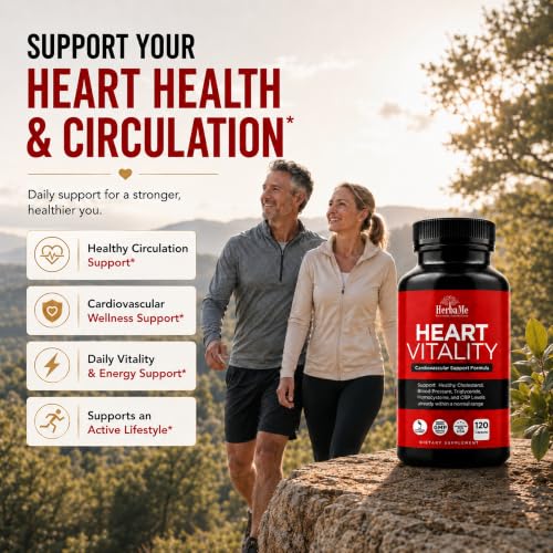 HerbaMe Heart Health Supplement for Circulation & Blood Flow Support - Image 3