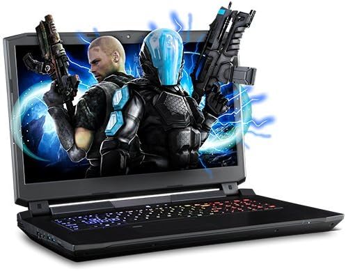 XOTIC Sager NP9172 (Clevo P775DM3-G) - 17.3" Full HD IPS Matte Screen w/ G-Sync Gaming Laptop Intel Core i7-7700K GTX1060 16GB DDR4 250GB SSD 1TB HDD Win10 Kabylake Backlit Keyboard