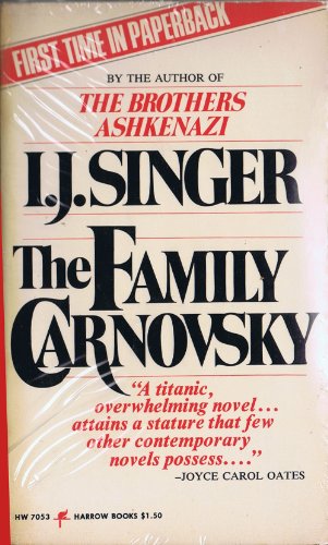The Family Carnovsky 0060870532 Book Cover