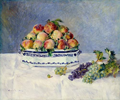Impression d'art Renoir nature morte pour décoration murale salon et salle à manger
